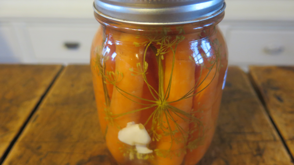 Carottes marinées - Pickled Carrots